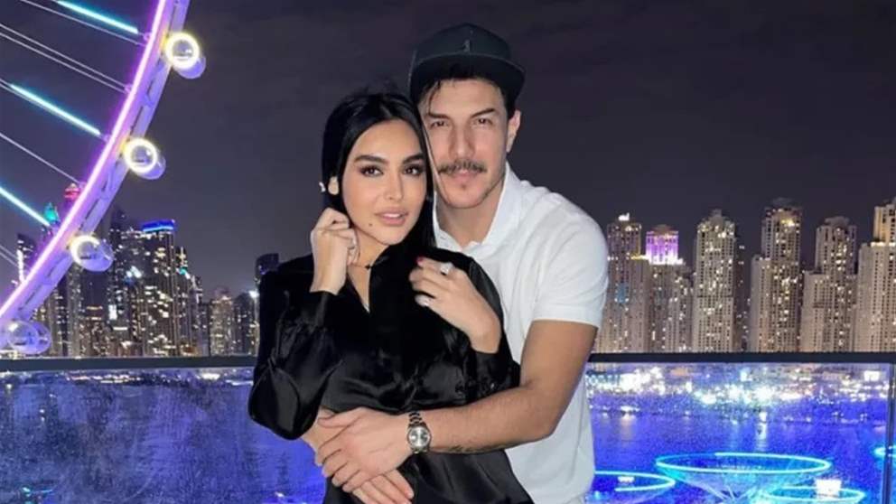 باسل خياط يثير الجدل بصوره الرومانسية مع زوجته.. هذا ما فعله
