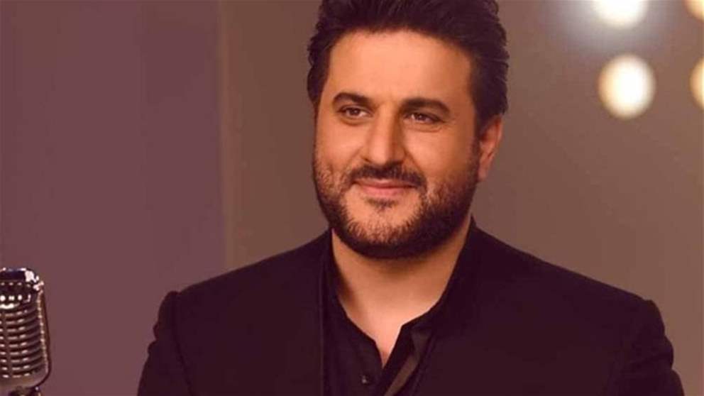 نجل ملحم زين مع جده في احدث ظهور له بعد غياب.. اصبح شابا طويل القامة 