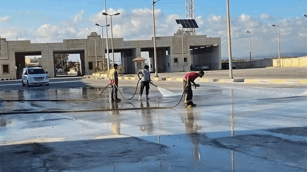 معبر العريضة يباشر العمل بشكل طبيعي