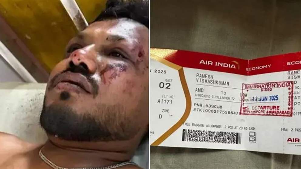 الناجي الوحيد من تحطم الطائرة الهندية يروي تفاصيل "الكارثة"